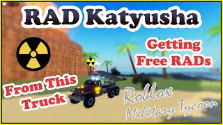 RAD Katyusha \u0026 Reskinned Weapons Military Tycoon Roblox