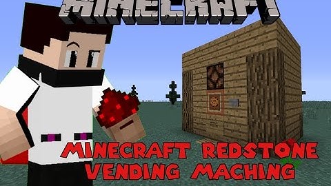 How to build a minecraft redstone vending machine [1.8.9] [60 fps]  PLEASE PUT IT ON 720HD
