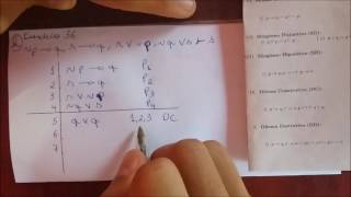 Exercício 2 - Demonstração de um argumento lógico usando as regras de inferência