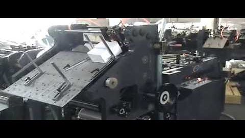 HIGH SPEED AUTOMATIC ENVELOPE MAKING MACHINE ZF120 CHAMPION