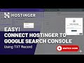 How to Connect Hostinger Domain to Google Search Console | Fast & Easy (2026)