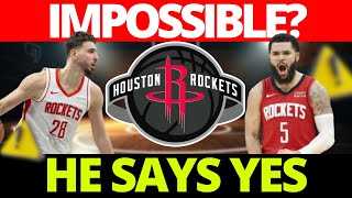 Sengun OUT... But Fred VanVleet Returns For Playoffs? Rockets News