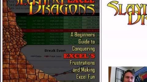 Mr Excel & excelisfun Trick 66: Slaying Excel Dragons E-Book Available at Mr Excel Web Site!