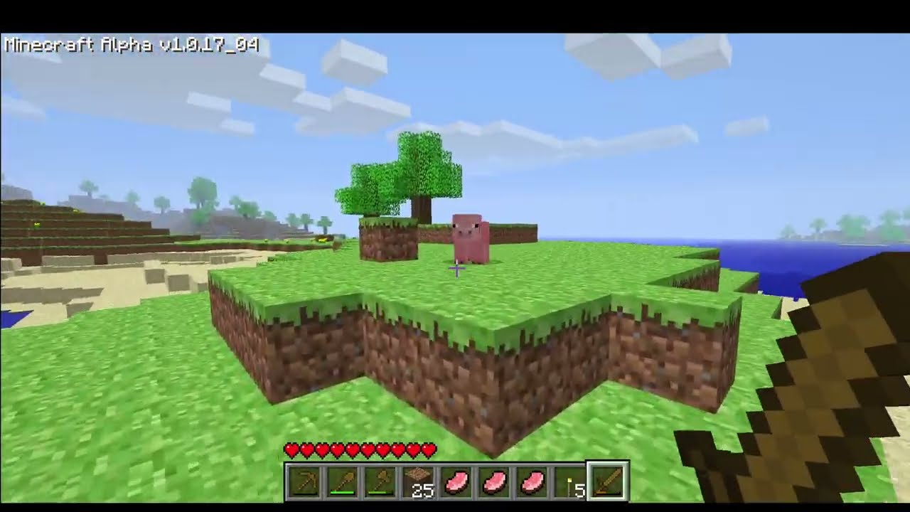 Minecraft Alpha v1.0 Progressive Long Play E5 (R2) - Research Sample Collection