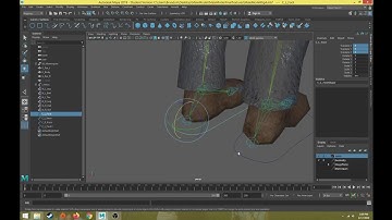 Character Rigging Part 24 Leg Controls