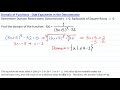 Domain of Functions with Denominator - Odd Exponents