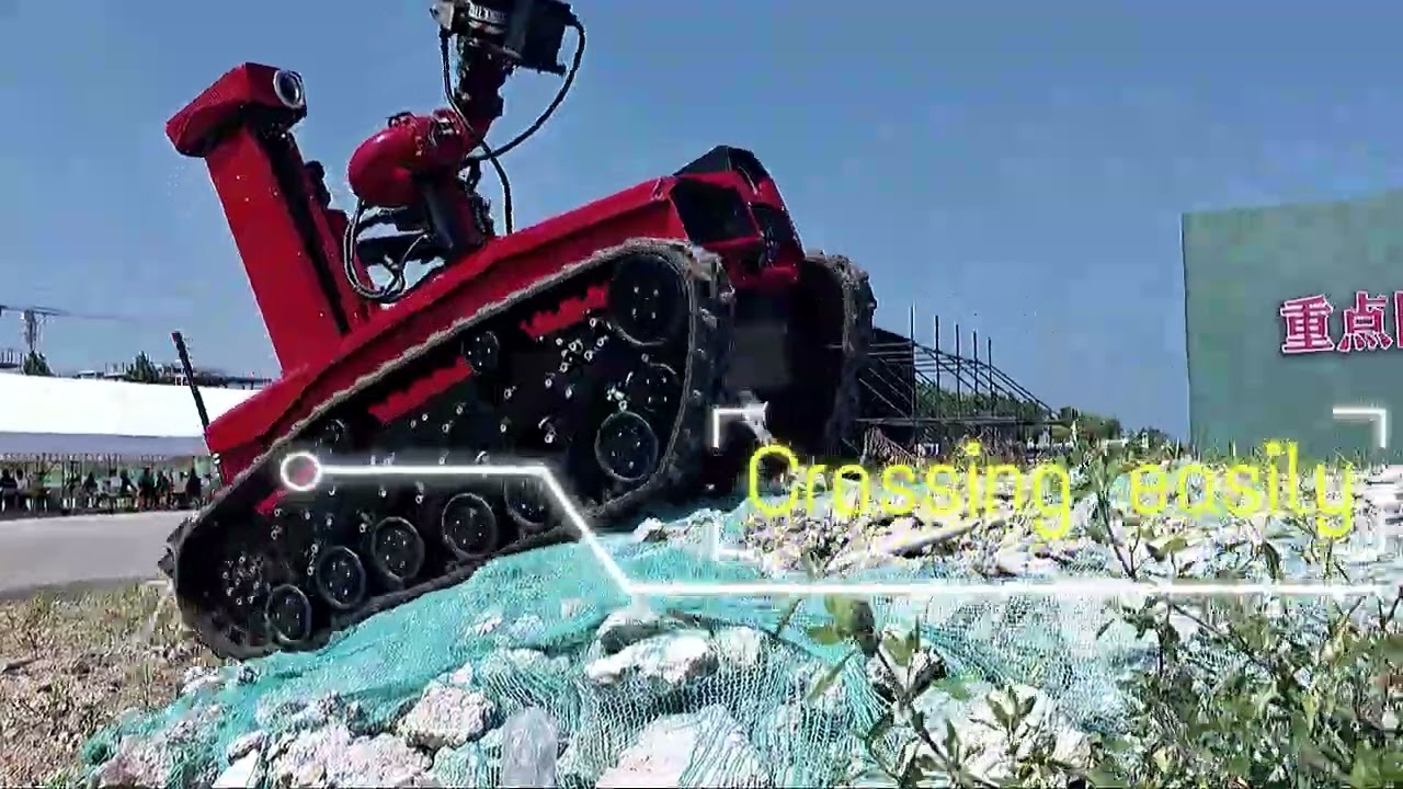 🔥 RXR-MC80BD Explosion-Proof Firefighting Robot