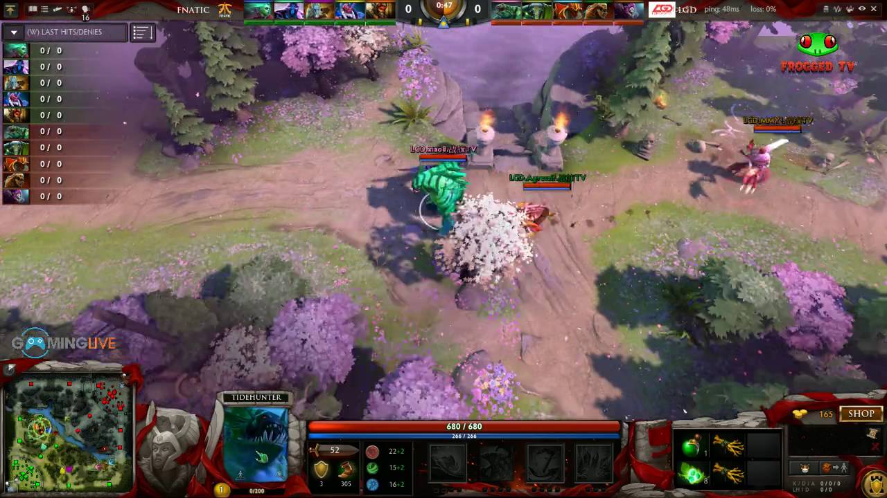 [The Manila Major] LGD vs Fnatic - Game 3 - Dota 2 FR [EPIC GAME]