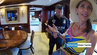 CLAIRE Yacht Charter Walkthrough | 🛥Bahamas Luxury Motor Yacht