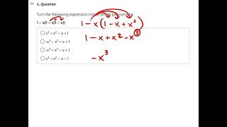 Simplify Polynomials 1 V2