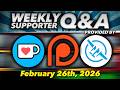 Supporter Q&A #397