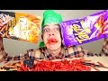 HOT CHEETOS & TAKIS FUEGO CHALLENGE