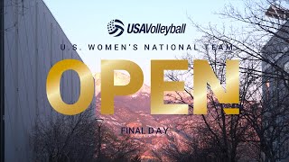 2022 U.s. Womens National Team Open Program Final Day