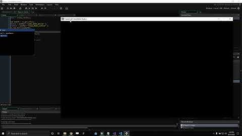 IMGUI w/ Docking & Multi-Viewports for GameMaker teaser.