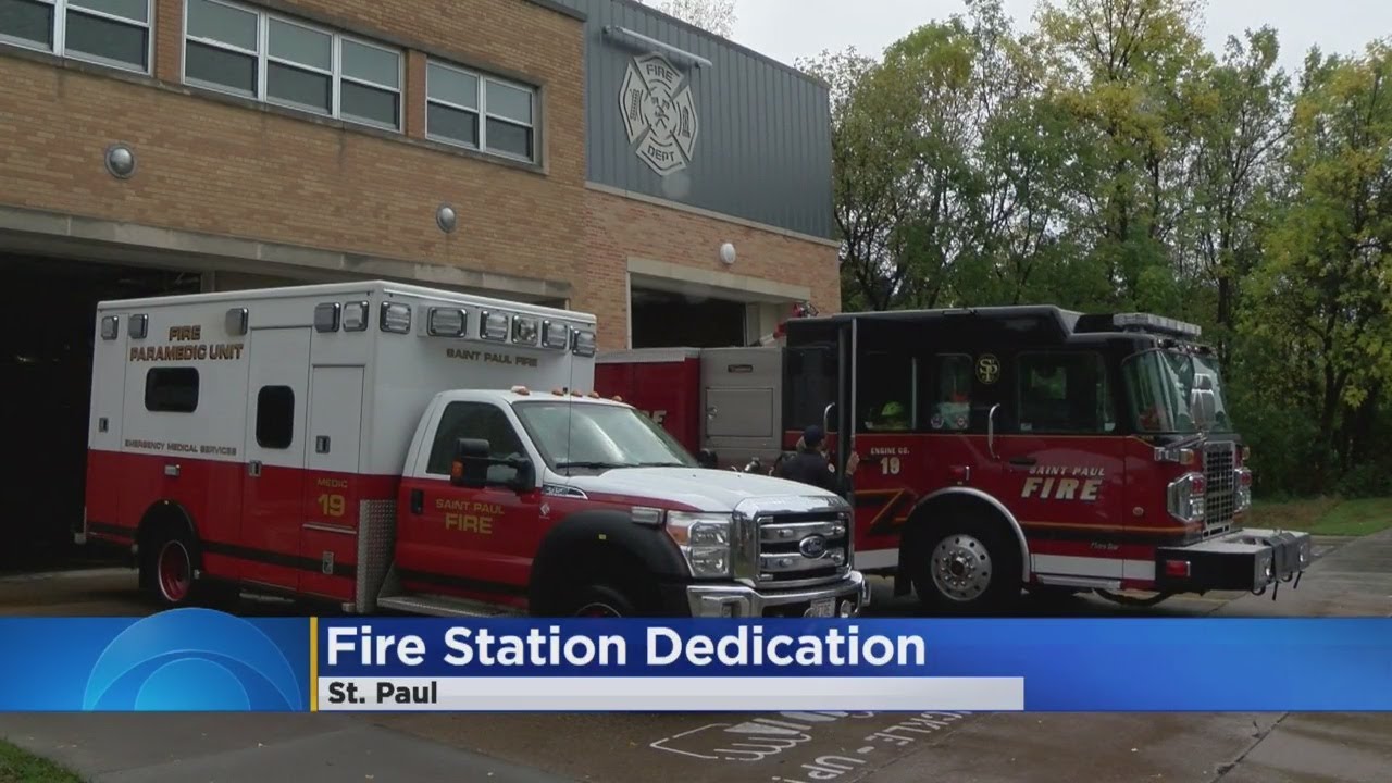 Dedication Ceremony Held For Newly Renovated St. Paul Fire Station