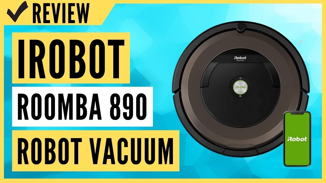 iRobot Roomba 890 Robot Vacuum- Wi-Fi Connected Review - YouTube
