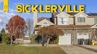 No HOA On This Updated End-Unit Townhome in Sicklerville NJ 72 Pondview Ln
