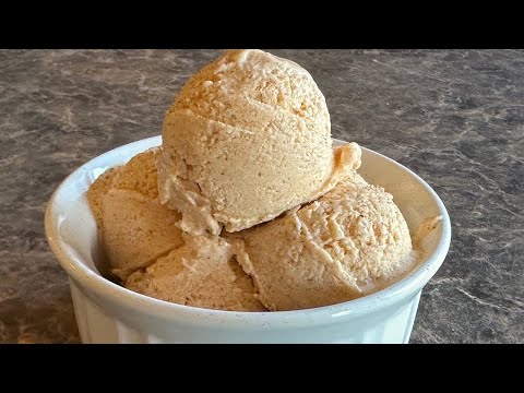 Pumpkin Cottage Cheese Ice Cream 🍂 High Protein, Low Carb & Creamy!