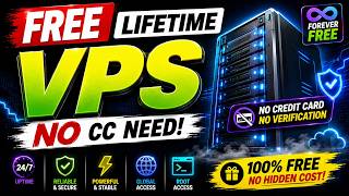 🔥 FREE LIFETIME VPS 24/7 😱 NO CREDIT CARD NEEDED! | 100% FREE VPS