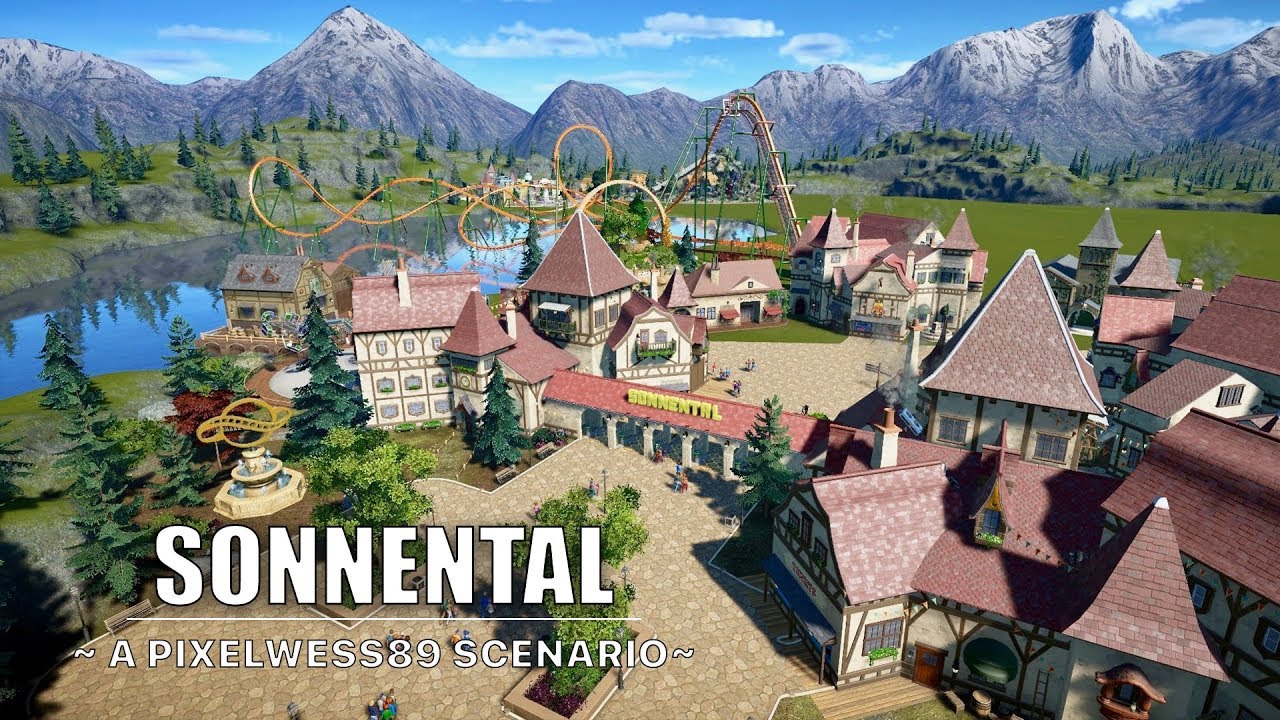Planet Coaster: Sonnental - a PixelWess89 scenario