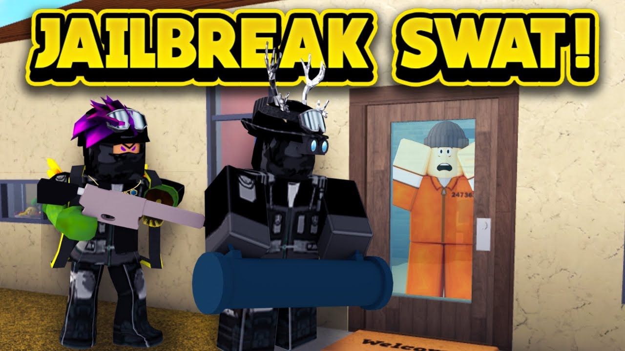 The Jailbreak Swat Team In Bloxburg Roblox Bloxburg Youtube