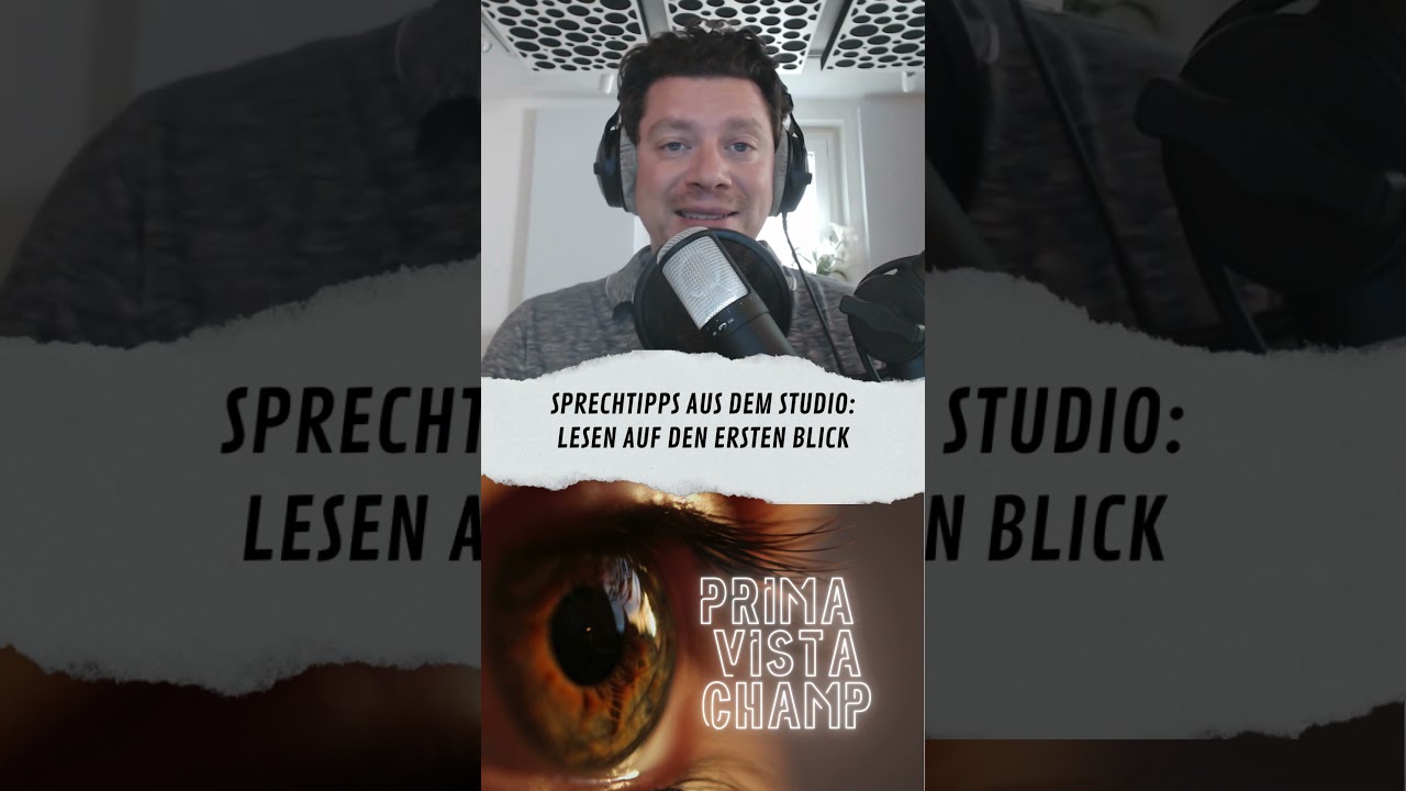 Sprecher Markus Kästle - Sprechtipps - Besser Primavista-Lesen