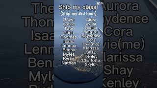 Ship my 3rd hour #like #ship #shipmyclass #shipping #ships #subscribe #fyp #shorts