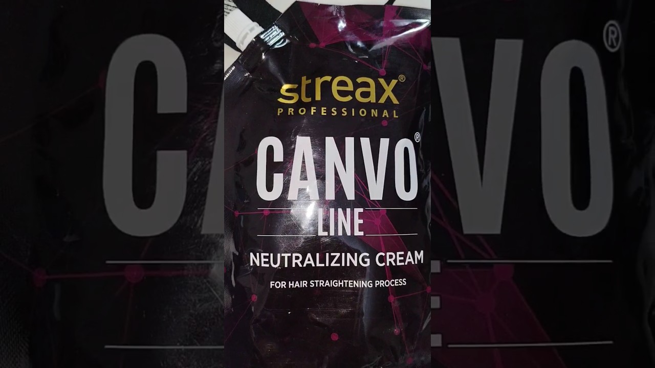 Streax Canvo Line Neutralizing Cream Professional 