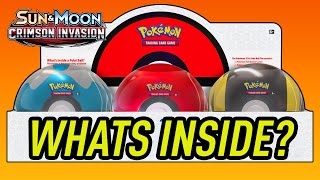 WHAT'S INSIDE THE ULTRA BALL TIN - Crimson Invasion Pokémon Booster Pack #shorts