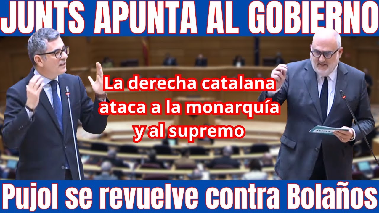💥PUJOL habla de LAWFARE y ESTADO PROFUNDO✅BOLAÑOS le RESPONDE que ESPAÑA es una DEMOCRACIA PLENA