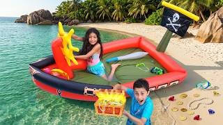 Heidi dan Zidane Berburu Harta Karun! 🏴‍☠️ Petualangan Seru Cerita Anak Heidi dan Zidane