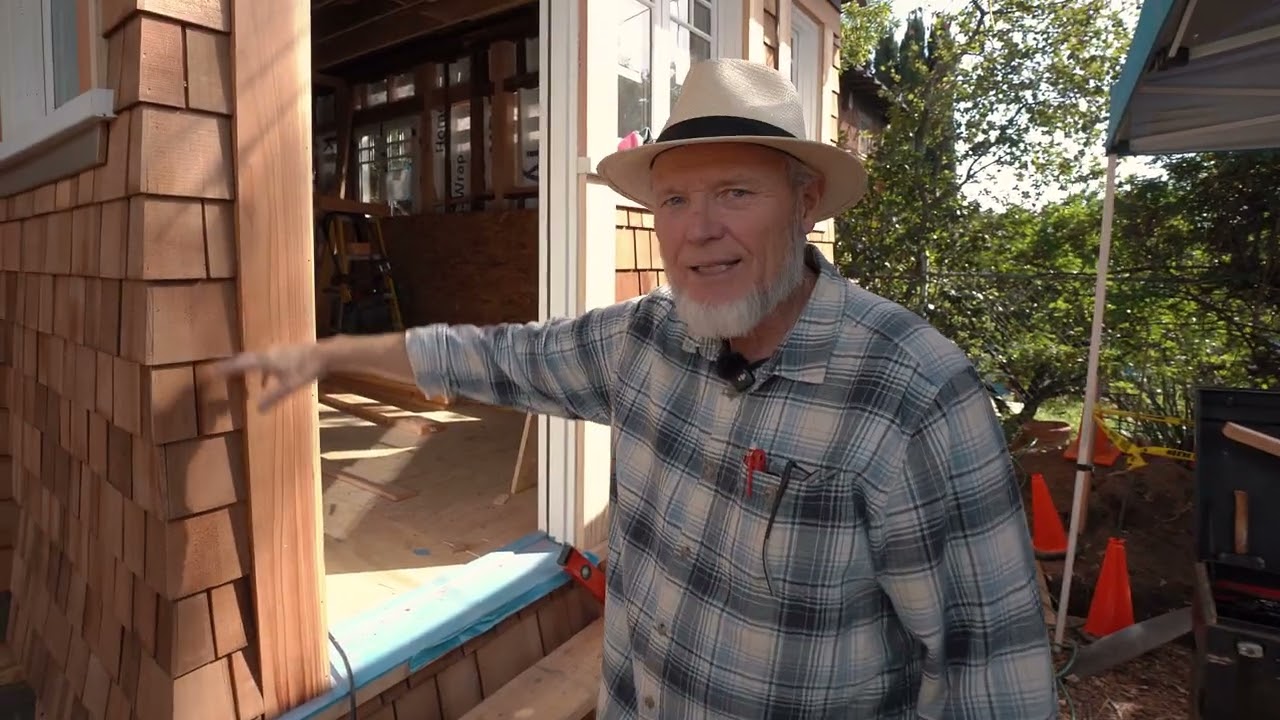 PASADENA BUNGALOW RESTORATION pt. 5, New Shingles, Pipes, Wires and Panels