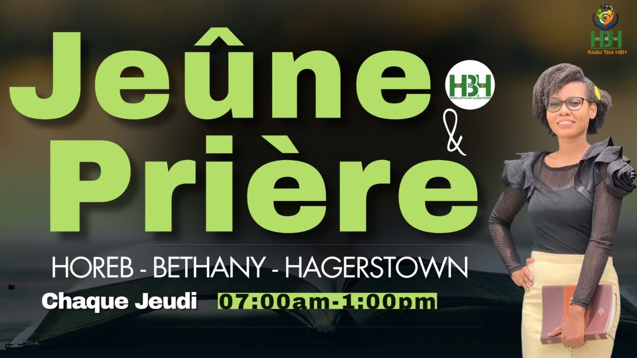 7am-1pm Prayer and Fasting | HBH District-Maryland | Pasteur Tabuanka Jean