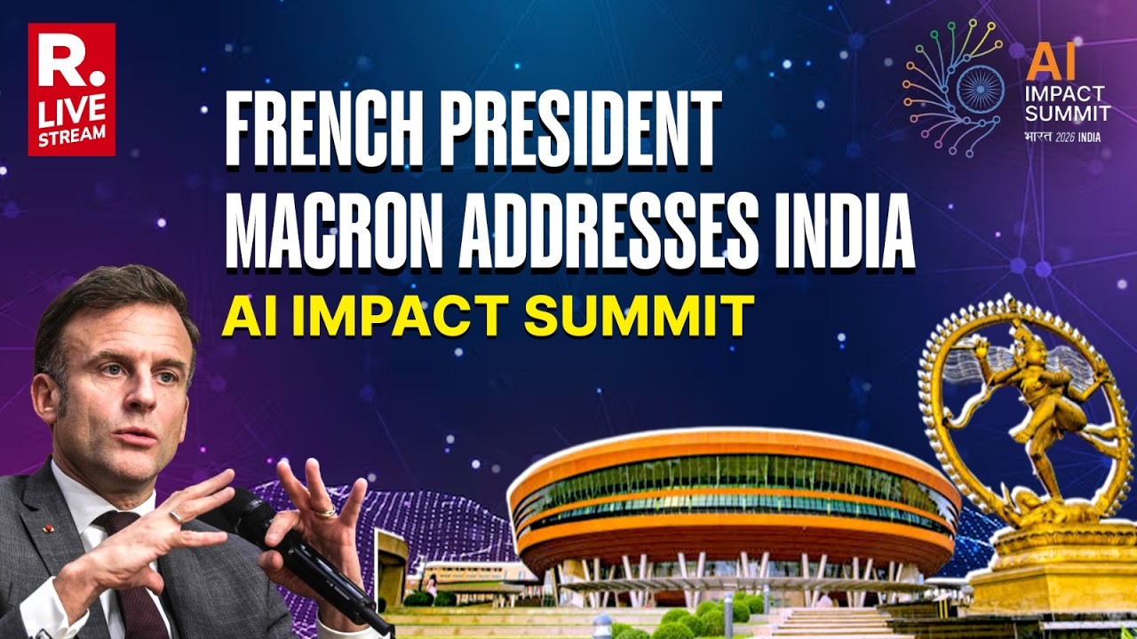 LIVE: French President Macron Addresses Opening Ceremony Of India AI Impact Summit 2026