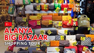 BIG BAZAAR in Alanya Shopping tour 2023 [4K] #shopping #bazaar ...