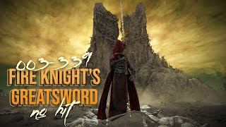 Fire Knight's Greatsword No Hit Promised Consort Radahn - Elden Ring DLC [003-339]