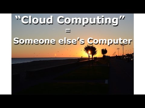 Cloud Computing explained in under a minute