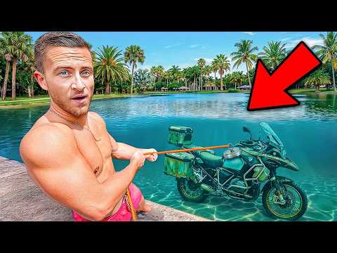 We Found A Stolen Motorcycle While Magnet Fishing!