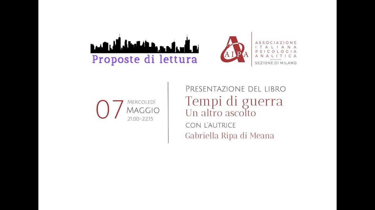 Presentazione del libro Tempi di Guerra di Gabriella Ripa di Meana