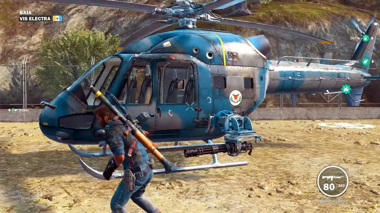 7.Just Cause 3 pc game gameplay walkthrough BAIA Province   HELICOPTER FRENZY 1