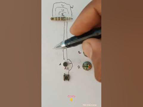 simple earphone connection diagram - YouTube