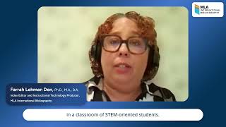 Strategies for Teaching with the MLA International Bibliography: The History of Scholarship Project