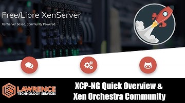 XCP-NG 7.4 Quick Install Overview &  Xen Orchestra Community VS the XOA / XO Appliance