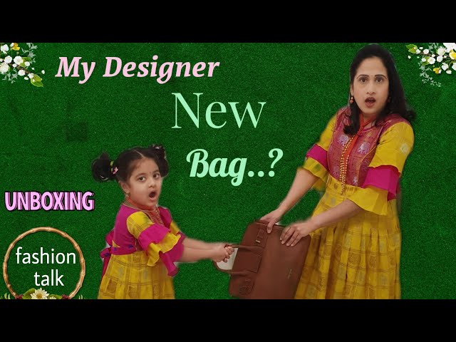 My New Designer Bag -- Unboxing || Fashion in Telugu || Nandu's World || Telugu Web Series 2021 class=