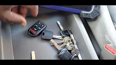 2005_2010 Honda Odessy Remote And Key Programming Using Autel MaxiIm Im608 Step By Step