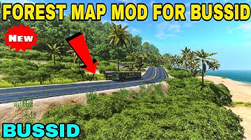 forest map mod for bussid | mod map bussid | mapas para bus simulator indonesia.