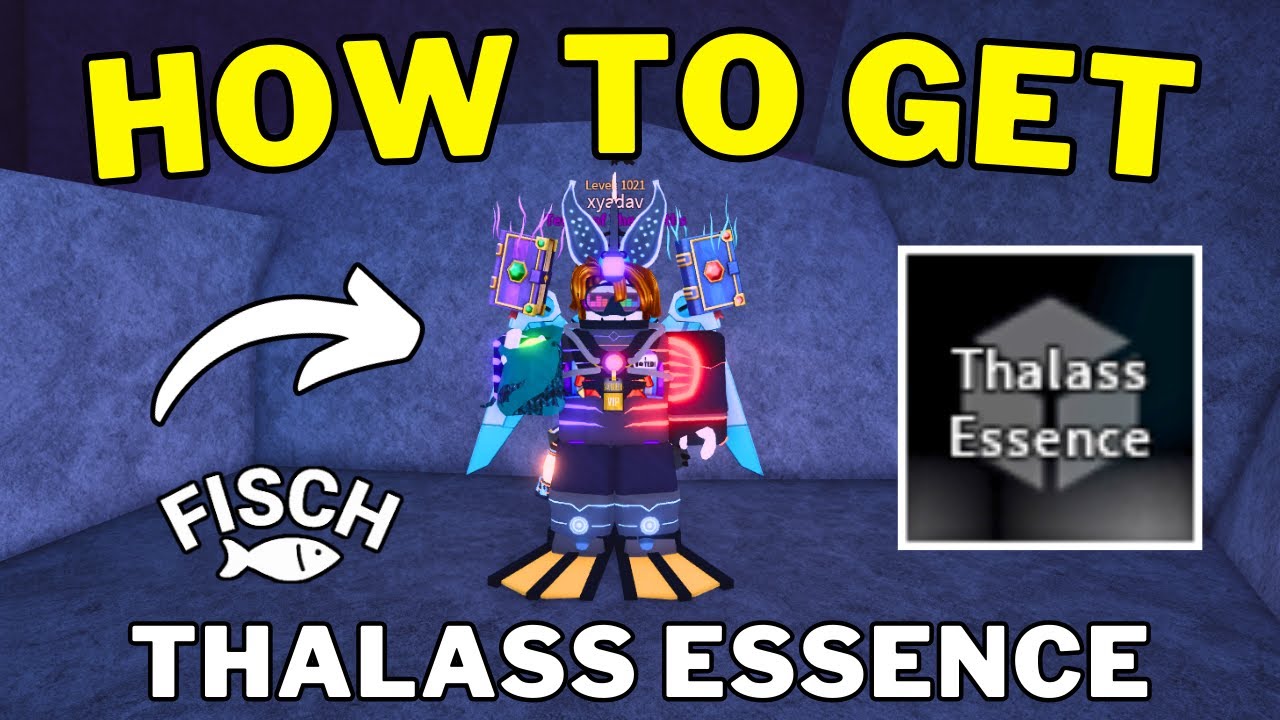 How To Get Thalass Essence in Fisch | Best Way To Get Thalass Essence in Fisch | Roblox