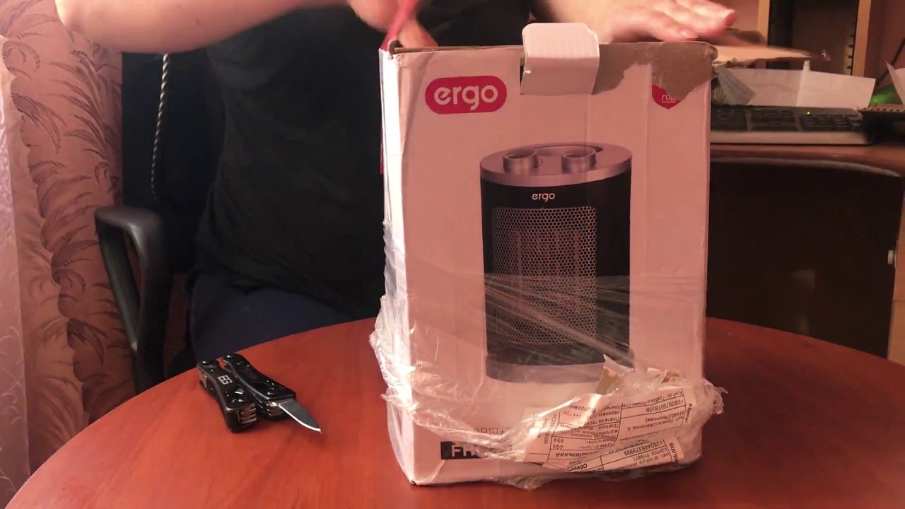 Огляд Тепловентилятор ERGO FHC 2015 S з Розетка