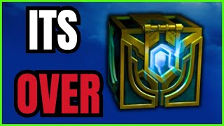 RIOT Response to Hextech chests in a Nutshell