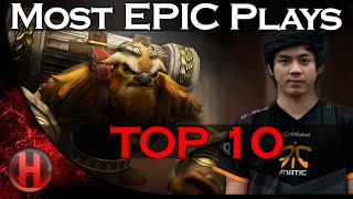 TOP 10 | MOST EPIC PLAYS in Dota 2 History. #18